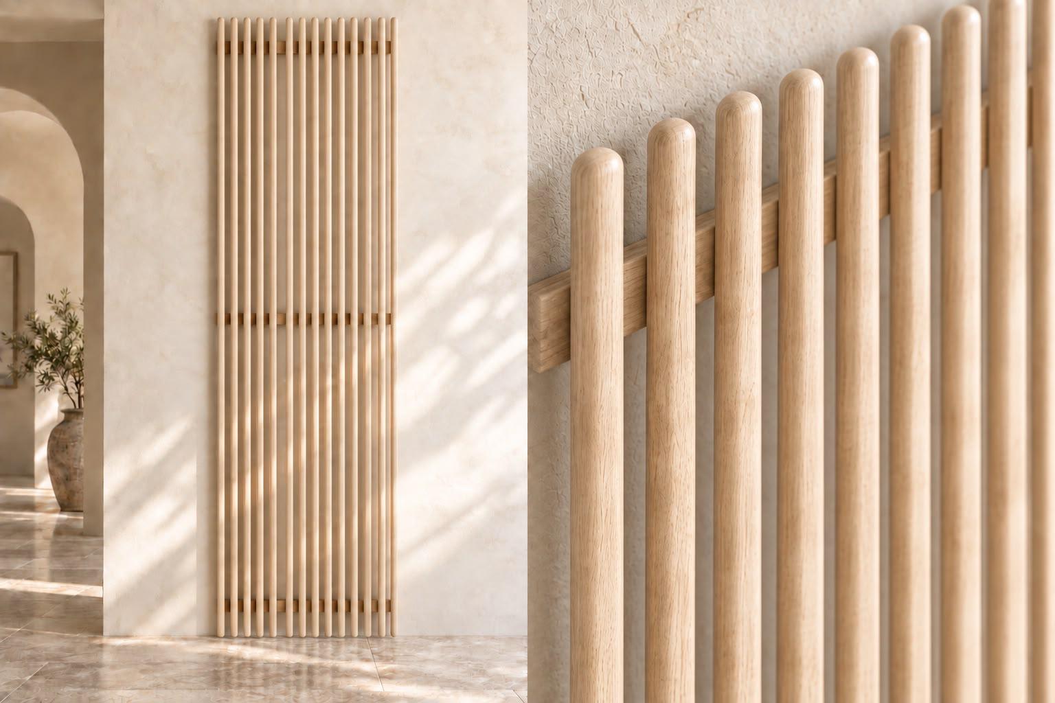 Detalj lamelirane površine — Palma House