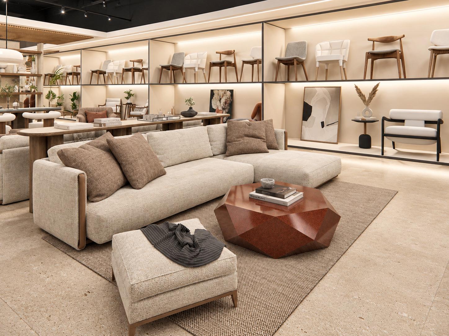 Detalj lounge postava — Palma House